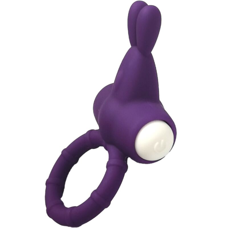 Anneau Vibrant Silicone Ms Bunny - Design Lapin Couple - Armony