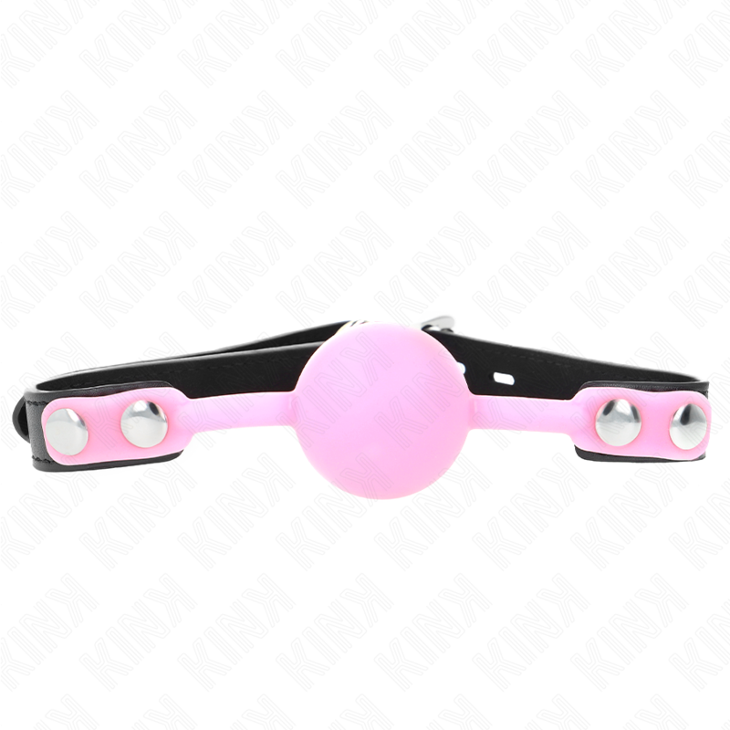 Bâillon BDSM Boule Lumineuse Silicone Sangle Réglable - Kink