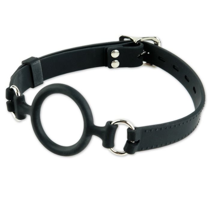 Bâillon BDSM Joint Torique Silicone Réglable Sans Phtalates - Fetish Fantasy