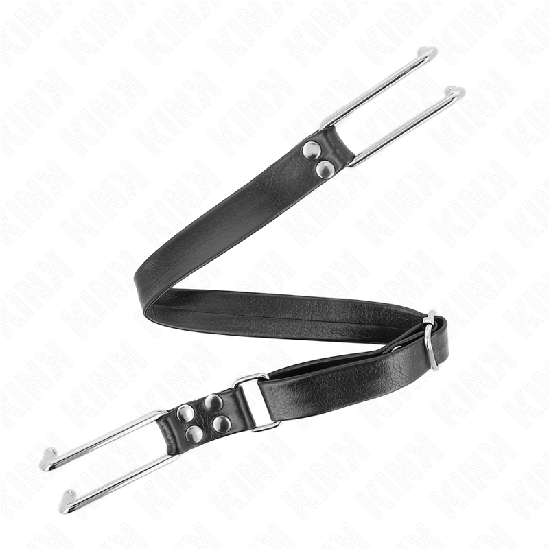 Bâillon Crochet BDSM Métal Réglable 36 à 52 cm - Kink