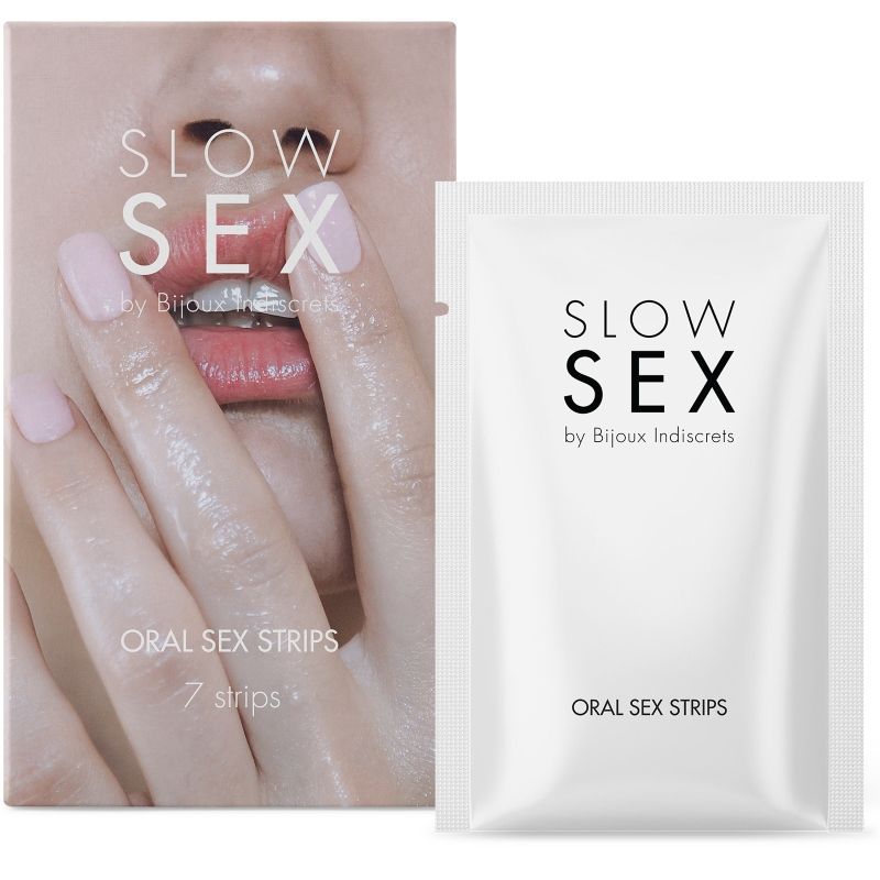 Bandes Fondantes Sexe Oral Slow Sex Effet Froid Menthe 7 Unités - Bijoux Indiscrets