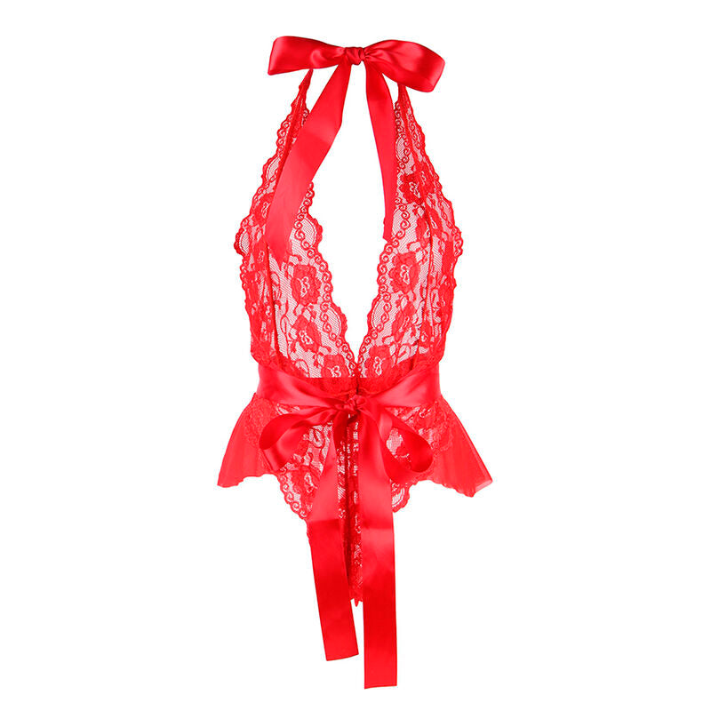 Body Sexy Volants Ceinture Sculptante Rouge Passion - Subblime