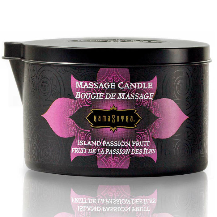 Bougie de Massage Huile Tiède 6 Parfums 170 g 35 Heures - Kamasutra