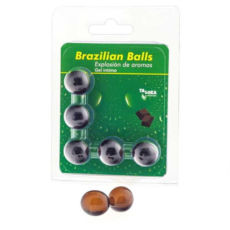 Boules Brésiliennes Comestibles Gel Intime Aromatisé Saveurs - Taloka