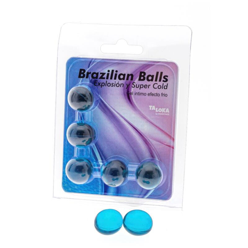 Boules Brésiliennes Gel Excitant Effet Froid - Taloka