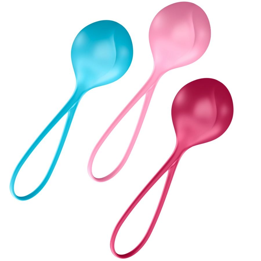 Boules de Geisha Loveballs Training Set 3 Poids Progressifs - Satisfyer