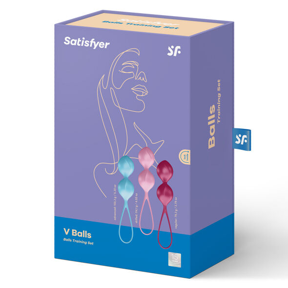 Boules de Geisha Training Set 2 Silicone 3 Poids Progressifs - Satisfyer