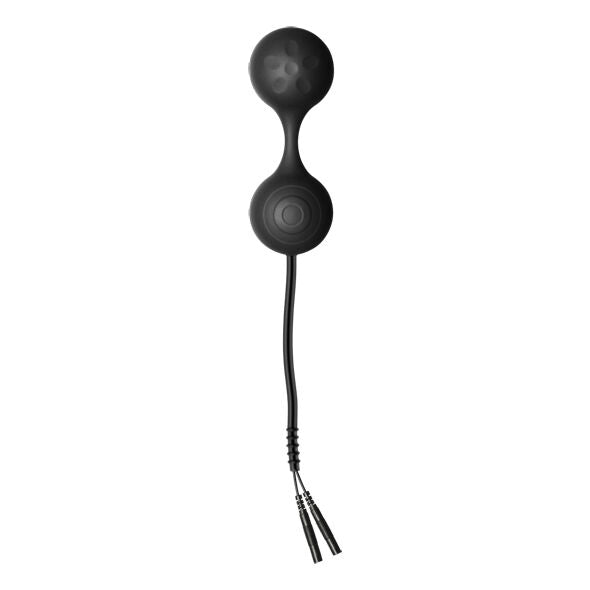 Boules de Kegel Électrostimulation Lula Silicone Bipolaire Noir - ElectraStim