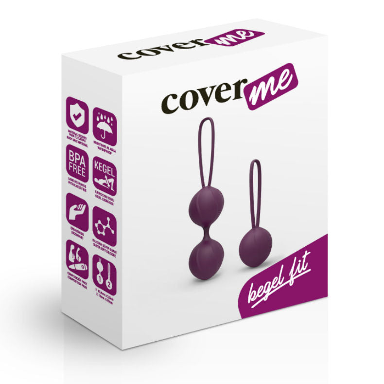 Boules de Kegel Lilas Kit Progressif Plancher Pelvien - Coverme