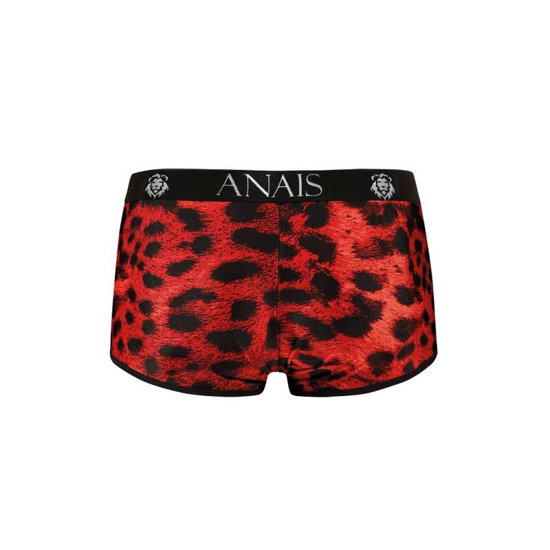 Boxer Homme Savage Microfibre Rouge Imprimé Animal Coupe Sportive - Anais Men