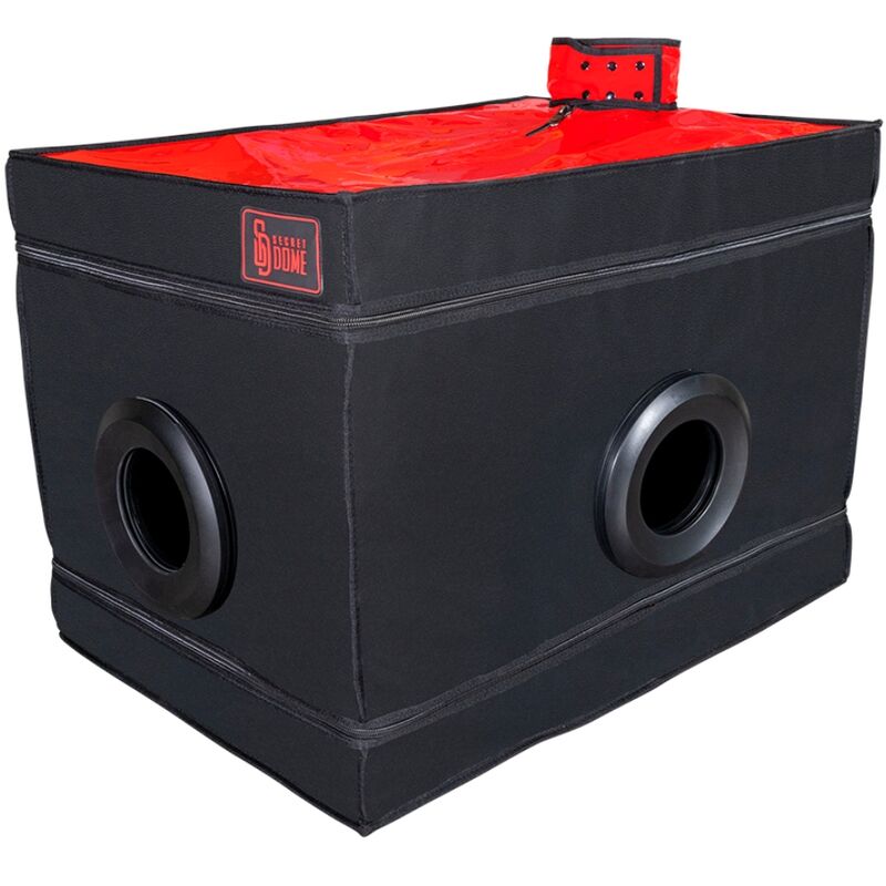 Cabine BDSM La Niche Système Holedome LED Menottes Entraves - Secret Dome