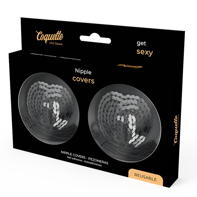 Cache-Tétons Brillants Chic Desire -  3 Coloris - Coquette