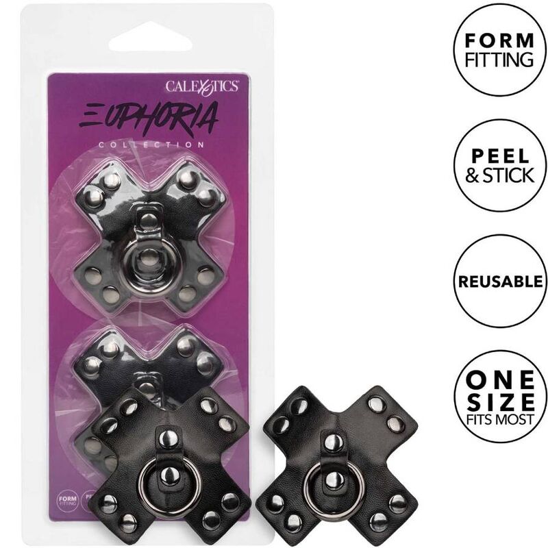Cache-Tétons Euphoria Joint Torique Rivets Réutilisables - CalExotics