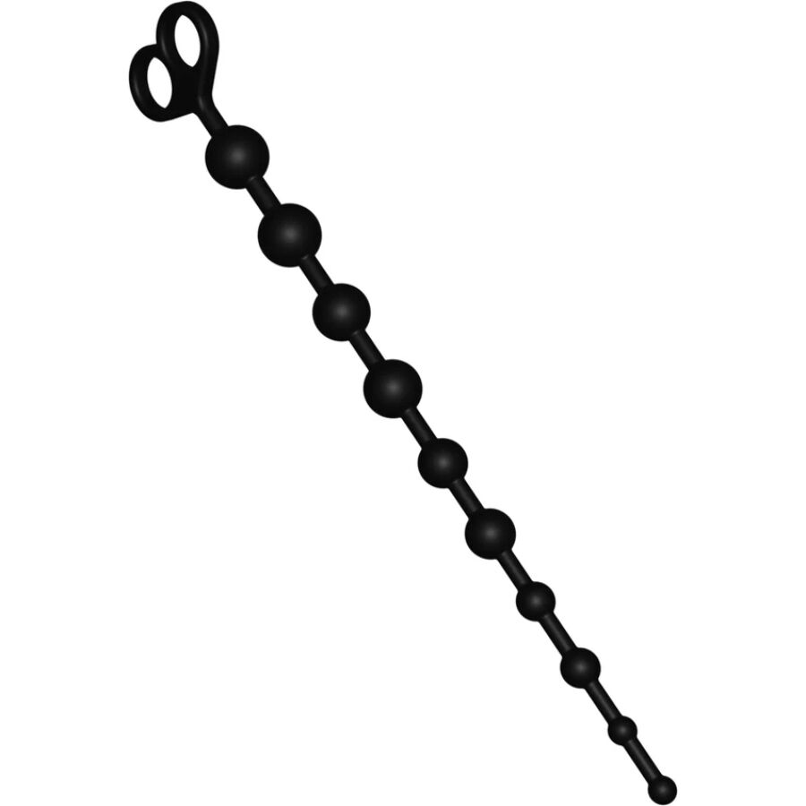 Chapelet Anal Flexible Silicone Diamètre Progressif 34 cm - Toyjoy