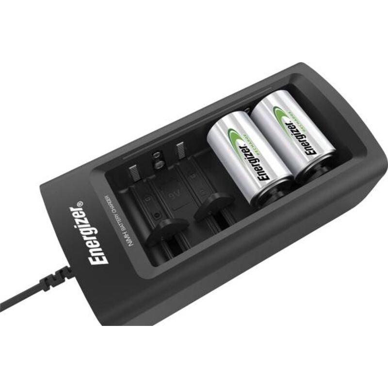 Chargeur Universel Energizer Recharge Multi-Formats AA AAA C D 9V
