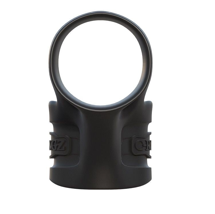 Cockring Ball Stretcher Mr. Big Silicone Double Anneau - Fantasy C-Ringz