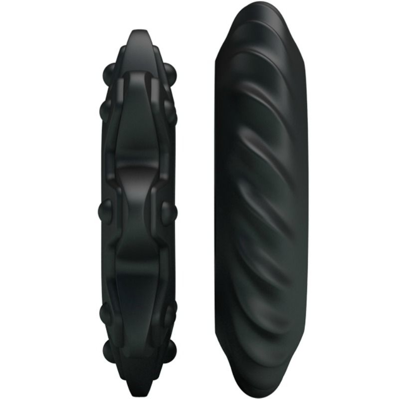 Cockring Kit 2 Anneaux Fleuri Silicone Étanche - Baile