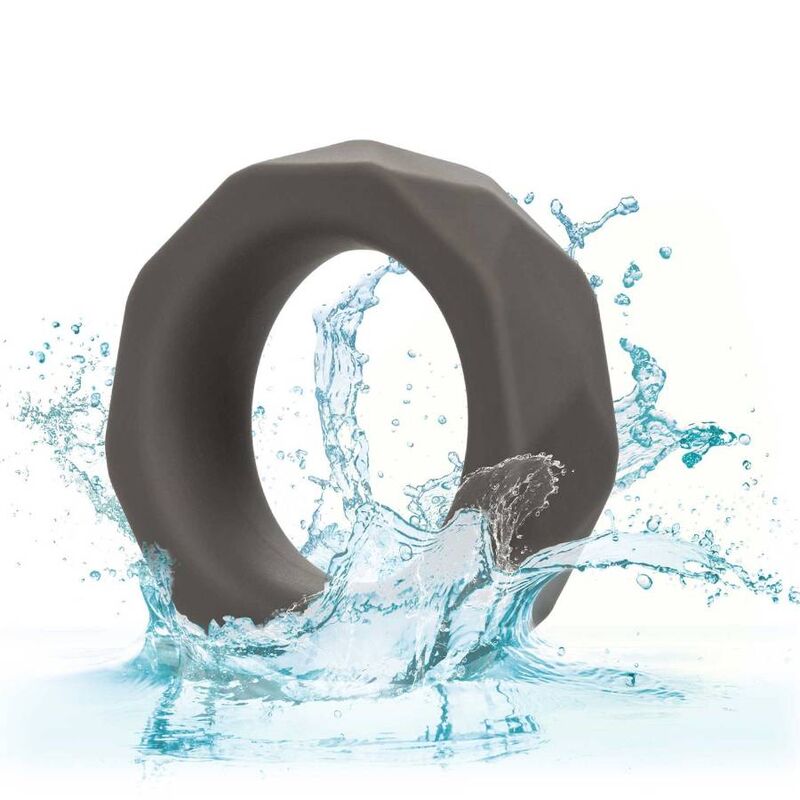 Cockring Prismatique Alpha Prolong Silicone Étanche Sans Couture - CalExotics