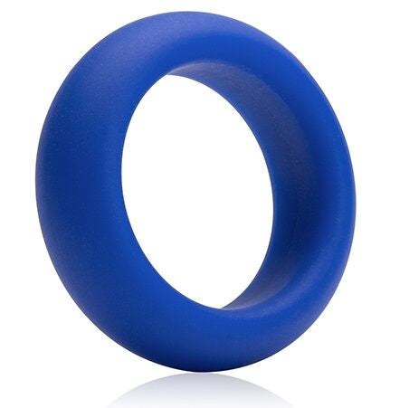 Cockring Souple Silicone Bleu Niveau Débutant Confortable - Je Joue