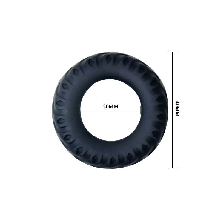 Cockring Titan Silicone Flexible Érection Renforcée - Baile
