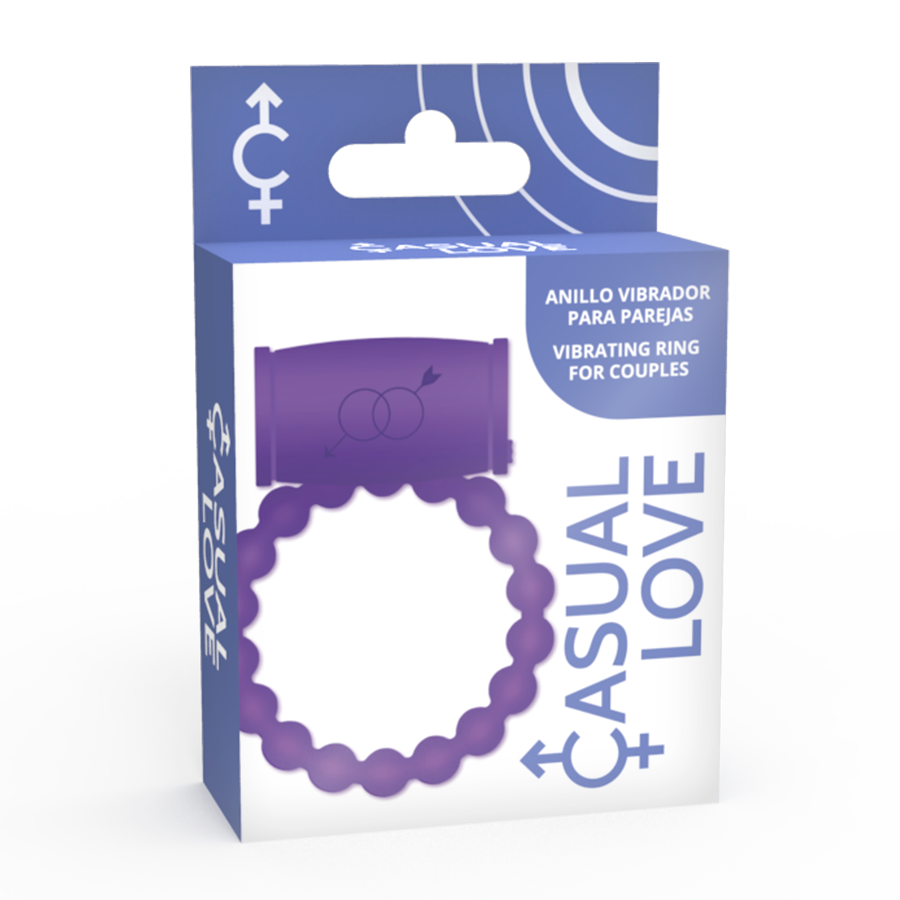 Cockring Vibrant Couple Ring 25 Silicone Effet Retardant - Casual Love