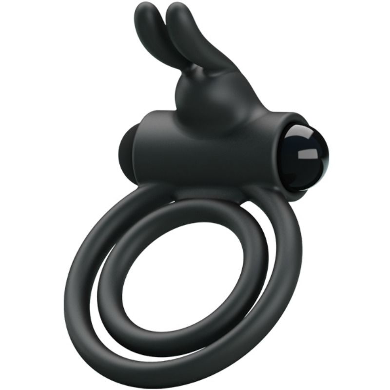 Cockring Vibrant Double Anneau Osmond Silicone Submersible - Pretty Love