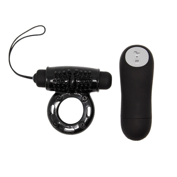 Cockring Vibrant Télécommandé 20 Modes Stimulateur Clitoridien - Baile