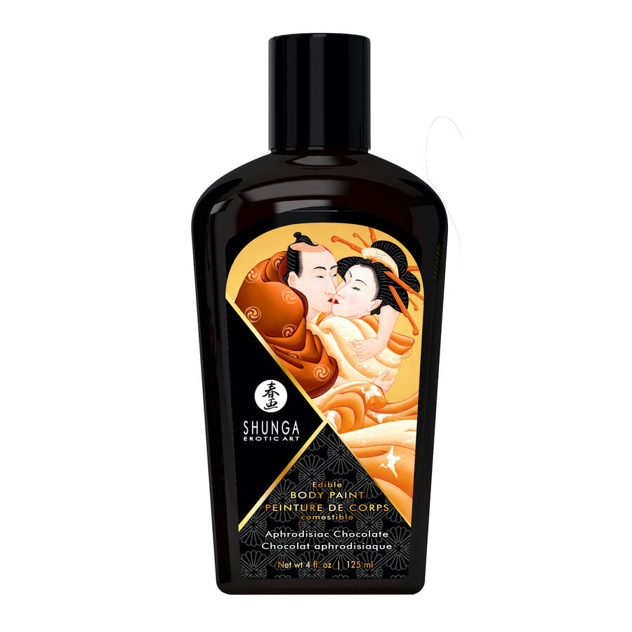 Coffret Sensuel Doux Baisers Massage Chocolat Aphrodisiaque - Shunga
