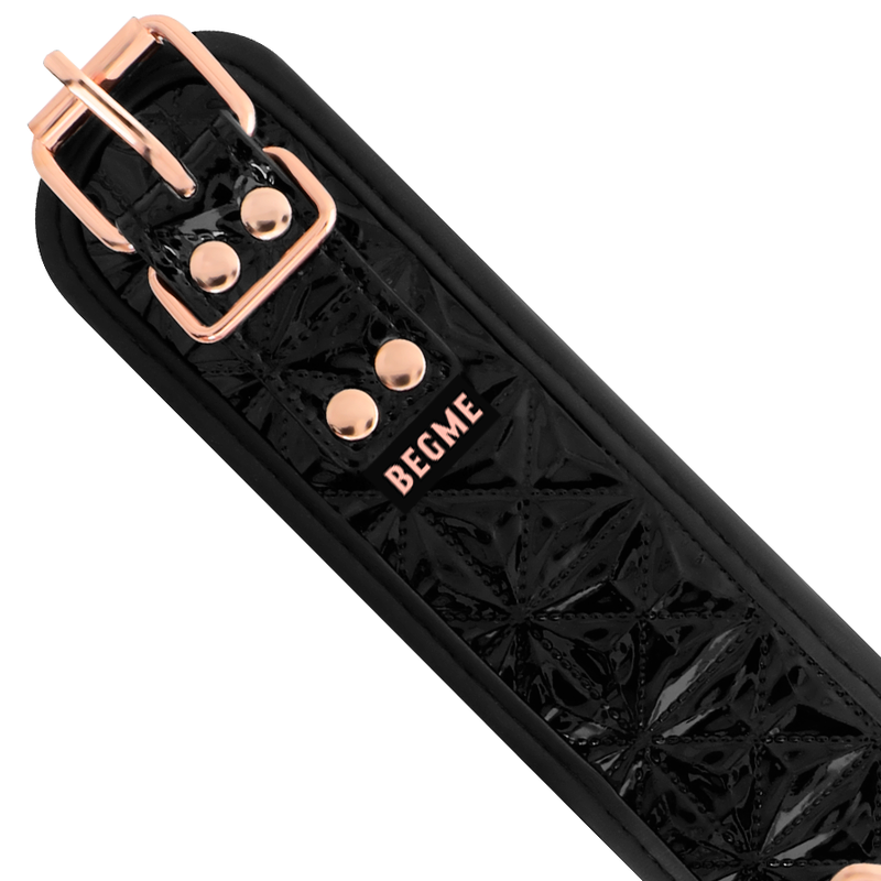 Collier BDSM Black Edition avec Pinces à Tétons Chaîne Argentée - Begme