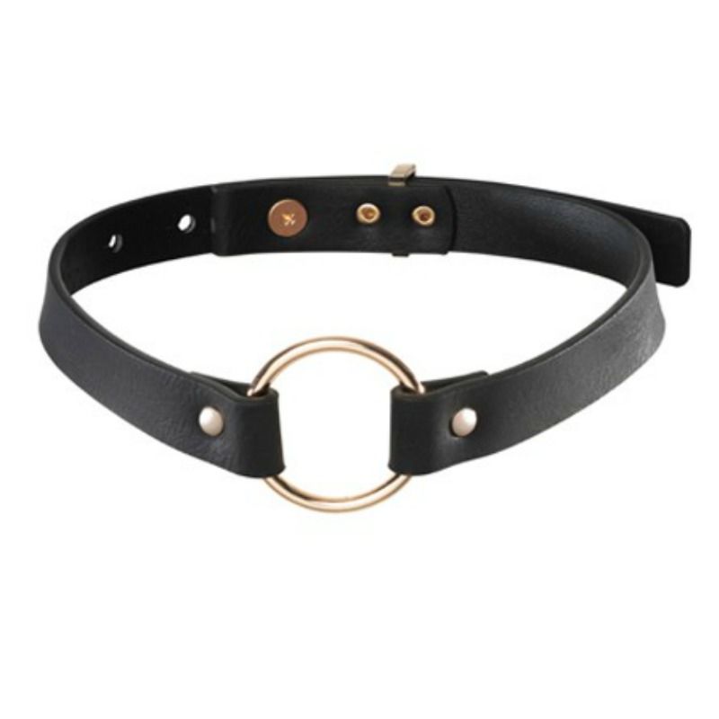 Collier Ras de Cou BDSM Maze Réglable Vegan Noir - Bijoux Indiscrets