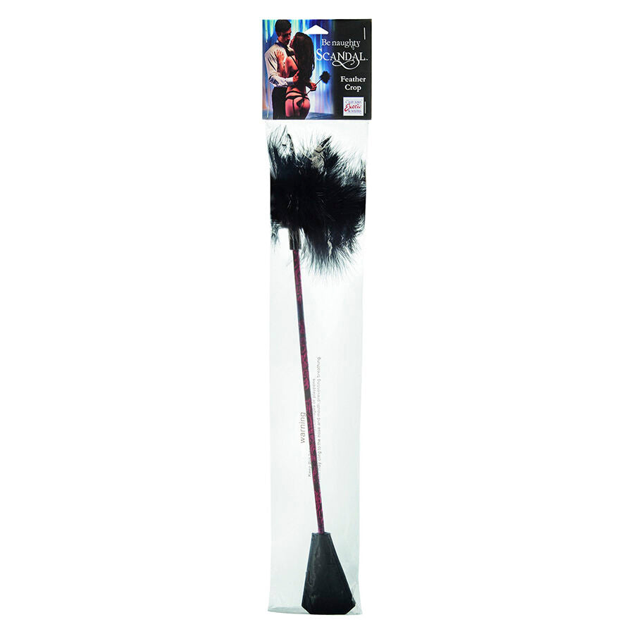 Cravache Plume BDSM Scandal Double Extrémité 53 cm - CalExotics