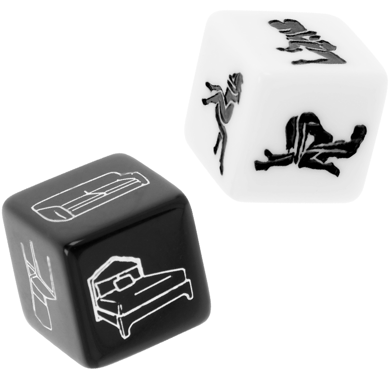 Dés Coquins BDSM Positions et Lieux Résine Sans Phtalates - Fetish Submissive