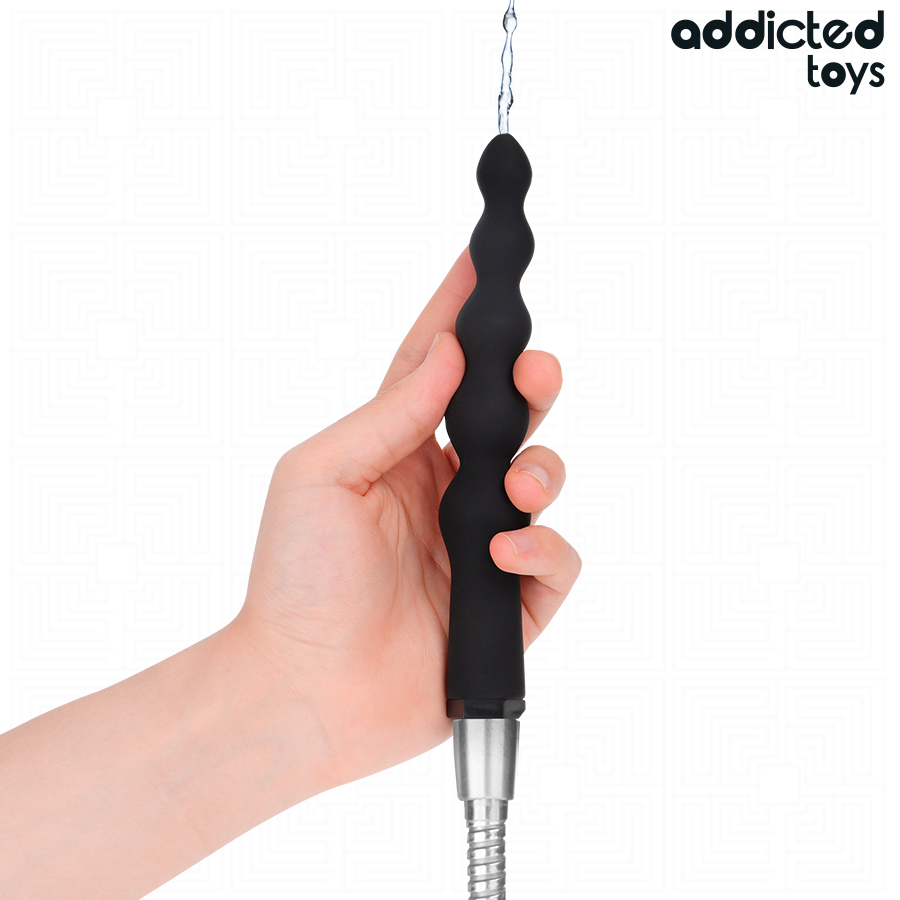 Douche Anale Adaptateur Universel Silicone Souple Modèle 5 - Addicted Toys