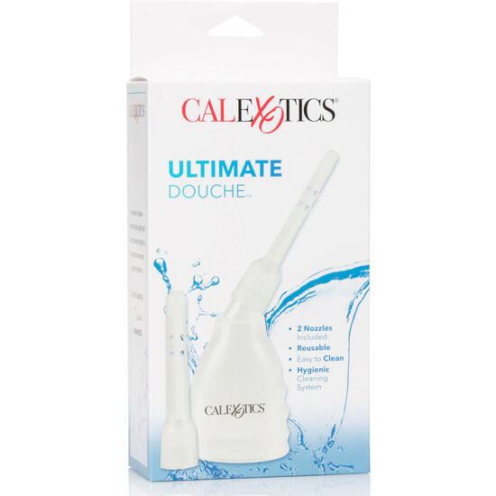 Douche Anale Réutilisable Ultimate Transparente 2 Embouts - CalExotics