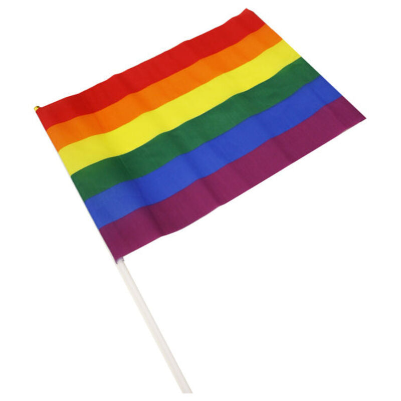 Fanion Drapeau LGBT Arc-en-Ciel Pride 30 x 19,5 cm - Pride