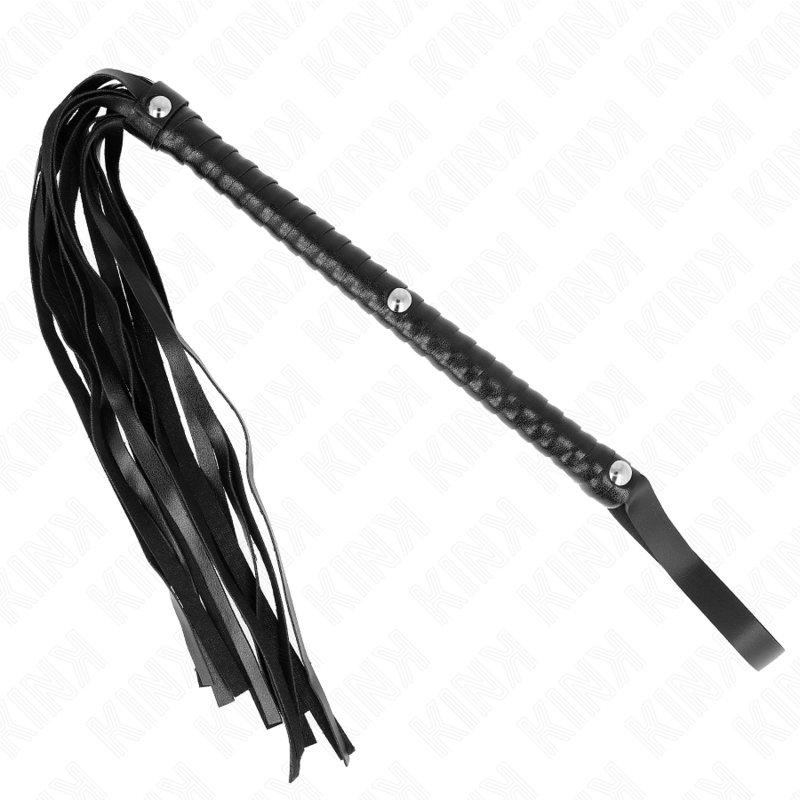 Fouet BDSM Manche Long 60 cm Prise Ergonomique - Kink
