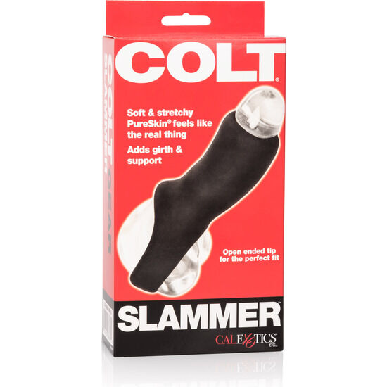 Gaine à Pénis Slammer TPR Texturée Extensible Confortable - CalExotics