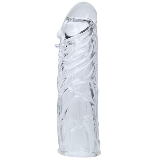 Gaine à Pénis Texturée Nodules Silicone Souple 13 cm - Baile