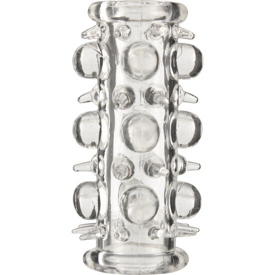 Gaine à Pénis Texturée Silicone Stimulante - Seven Creations