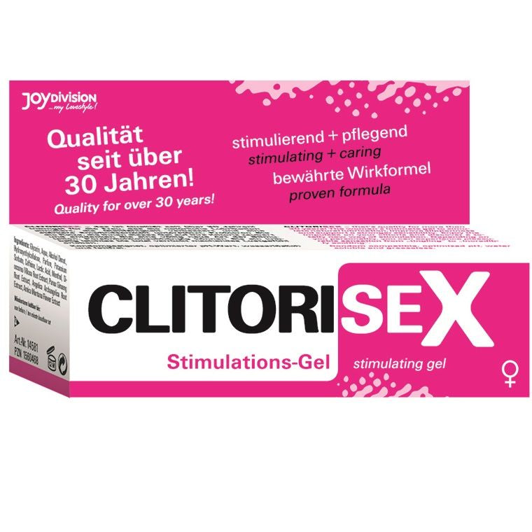 Gel Stimulant Clitoridien Clitorisex Effet Chaud-Froid 25 ml - Joydivision