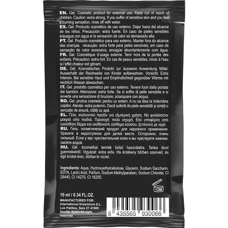 Gel Stimulant Orgasme Climax Pocket Magic Format Poche 10 ml - Coquette