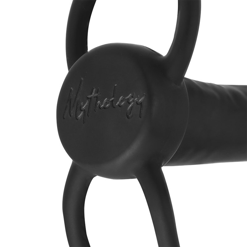 Gode Anal Cobi-Onyx avec Cockring et Anneau Testiculaire Silicone 13 cm - Mythology Fantasy