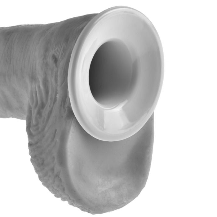 Gode Ceinture Creux Réaliste 28 cm Sangles Réglables - King Cock