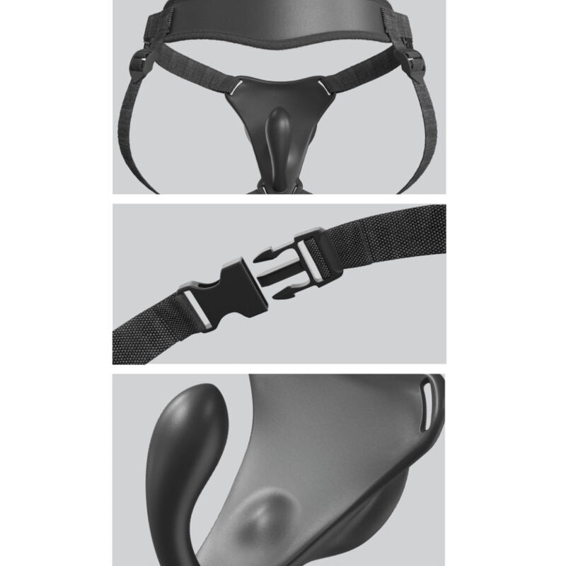 Gode Ceinture Vibrant Body Dock G-Spot Pro Sans Anneau 2 Moteurs - Pipedreams