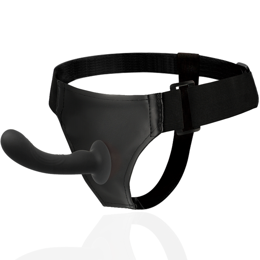 Gode Ceinture Walker Point G Silicone Système Click 15,5 cm - Harness Attraction