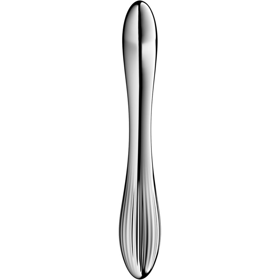 Gode Double Extrémité Pure Gravity 1 Acier Inoxydable Point G - Satisfyer