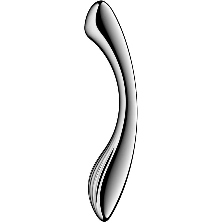 Gode Double Extrémité Pure Gravity 1 Acier Inoxydable Point G - Satisfyer