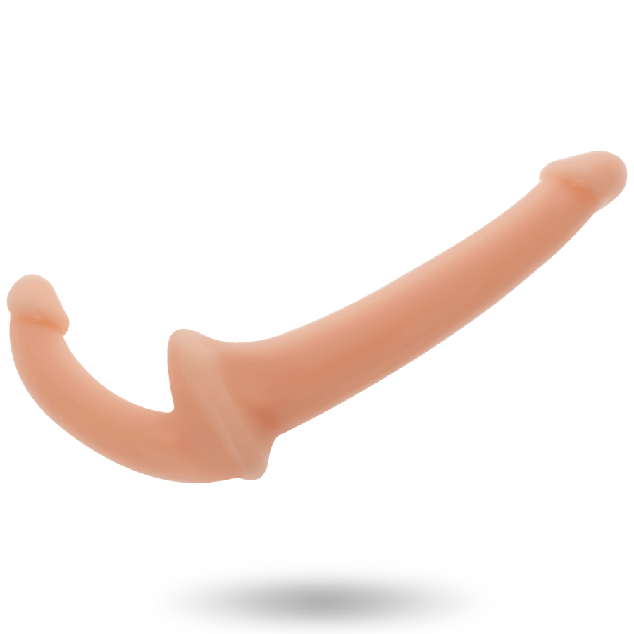 Gode Double Sans Harnais Courbé Point G Silicone Étanche - Addicted Toys
