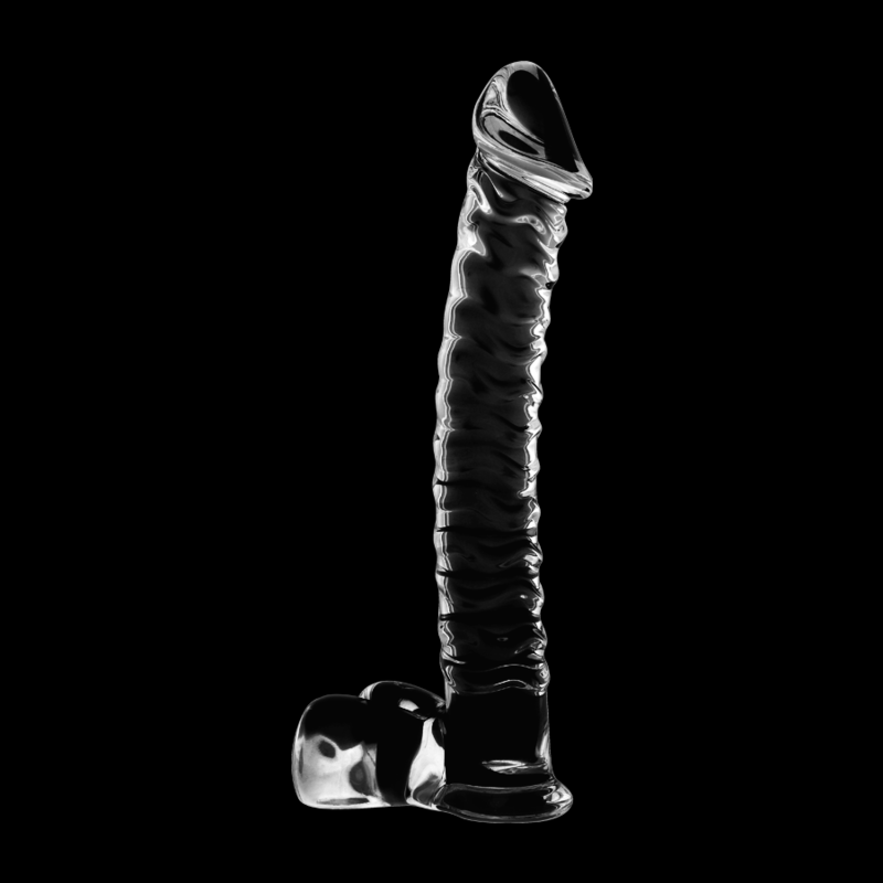 Gode en Verre Borosilicate Nebula Modèle 23 Transparent 21,5 cm - Nebula Series By Ibiza