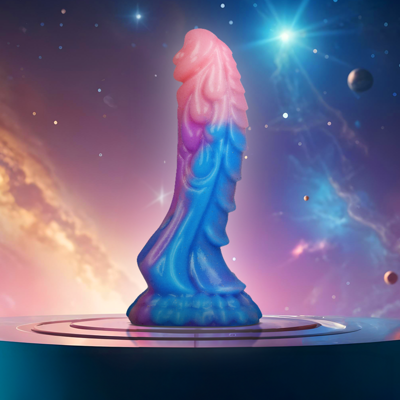 Gode Fantasy Ashtar Forme Extraterrestre Ventouse 18 cm - Epic Cybersilicock